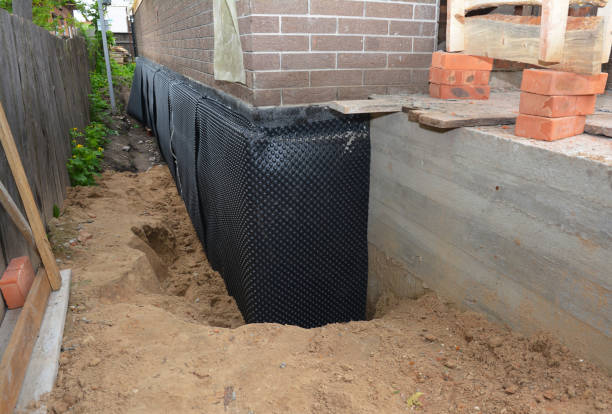 Happy homeowners after waterproofing job in Forest